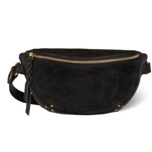 Jérôme Dreyfuss - Lino - Banane- Belt bag, to wear cross-body or at the waist.